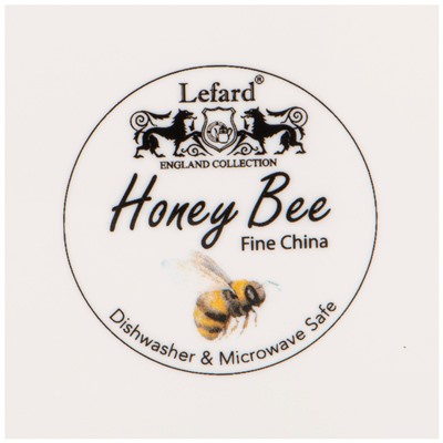 БАНКА С КРЫШКОЙ LEFARD "HONEY BEE" 650 МЛ (КОР=12ШТ.)