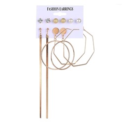 Набор сережек 6 пар (НС-002)