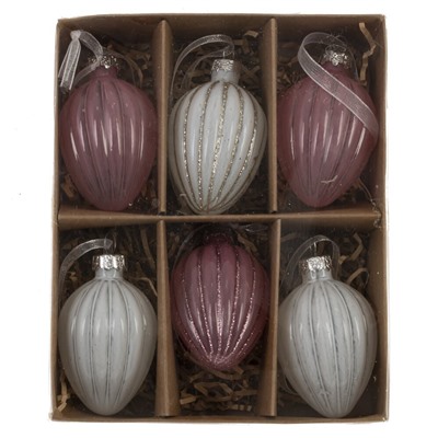 GAEM Набор из 6-ти изделий декоративных подвесных "Яйцо пасхальное" (3,5*5), L13 W16 H4 см