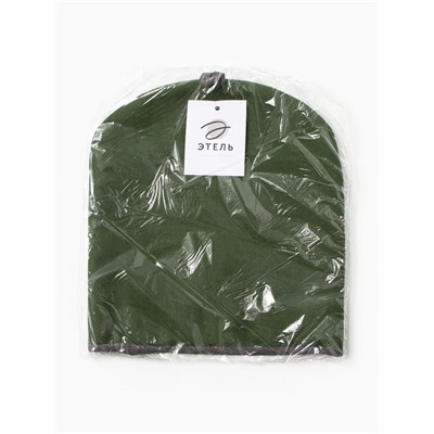 Грелка на чайник Этель Home collection green 28×28 см, 56% лён, 44% хлопок