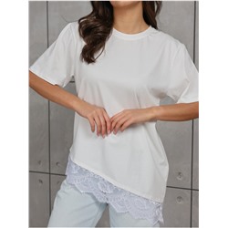 Футболка "Люкс" Экрю женская