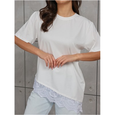 Футболка "Люкс" Экрю женская