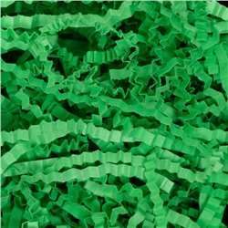 Наполнитель бумажный для подарков, зеленый, 100 г