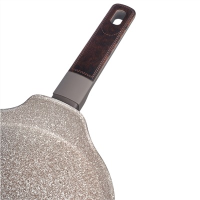 СКОВОРОДА БЛИННАЯ С АНТИПРИГАРНЫМ ПОКРЫТИЕМ PFLUON MARBLE, 22*4,3 СМ