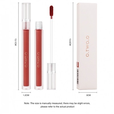 Матовая губная помада O.TWO.O Sweet Nothing Lip Glaze № B01 3 ml