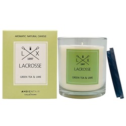 Свеча ароматическая Lacrosse, Green tea&Lime, 60 ч