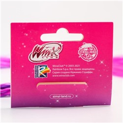 Косички для волос на резинке, фиолетовый, WINX