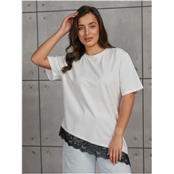 Футболка "Эксклюзив" Экрю женская