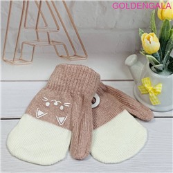 Детские варежки утепленные длина 11 см Арт 2 модель 8