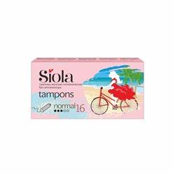 Тампоны* без аппликатора Normal 16шт SIOLA