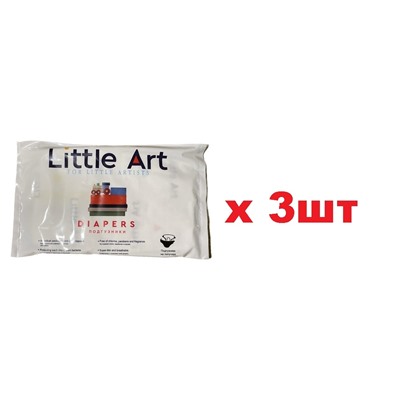 Little Art Подгузники Размер M 6-11кг 3шт
