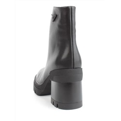 04-M3153-3570-42M-11 BLACK Ботинки зимние женские (натуральная кожа, натуральный мех)