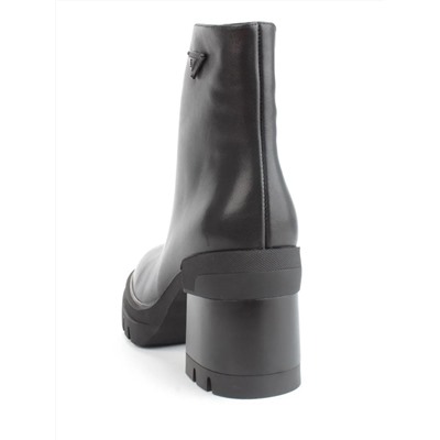04-M3153-3570-42M-11 BLACK Ботинки зимние женские (натуральная кожа, натуральный мех)