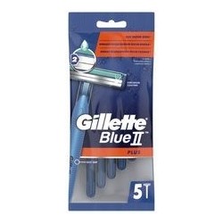 GT станки однораз.  Blue II Plus UG 5шт.пакет 254