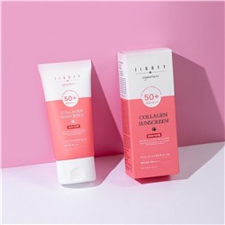 Jigott Крем для лица солнцезащитный с коллагеном / Signature Collagen Sunscreen SPF50+ PA++++, 70 мл