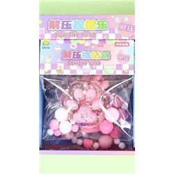 Мялка - антистресс «Таба ЛАПКА со звёздочками», mix, шоу-бокс 12 шт.