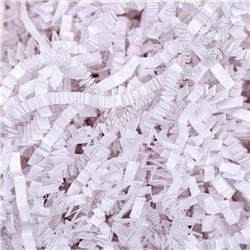 Наполнитель бумажный для подарков, белый, 100 г