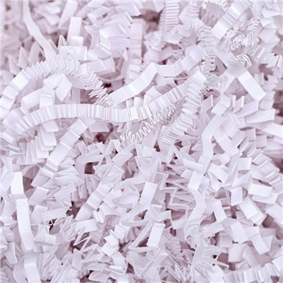 Наполнитель бумажный для подарков, белый, 100 г