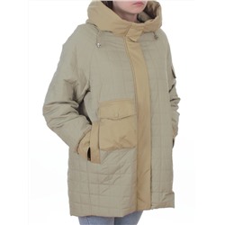 9608 LT. GREEN (OLIVE) Куртка стеганная демисезонная женская (100 гр. синтепон)