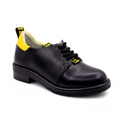 Туфли Q181-33 черно желтые