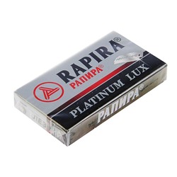 Сменные лезвия классические  Rapira "Платина Люкс", 5 шт