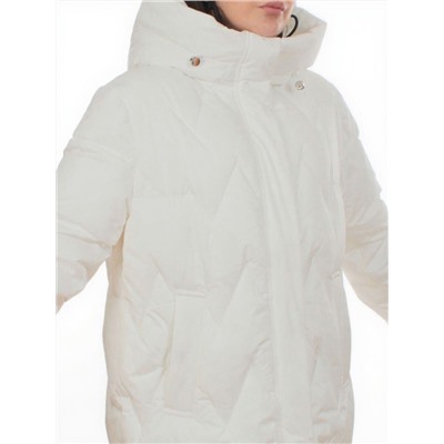 2404 WHITE Куртка зимняя женская (200 гр. холлофайбер)