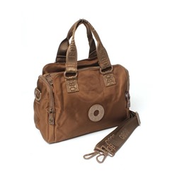 Сумка женская текстиль BoBo-66118-4,  3отд,  плечевой ремень,  коричневый 266134