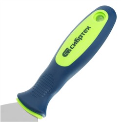 Шпательная лопатка из нержавеющей стали, 120 мм, двухкомпонентная ручка Сибртех