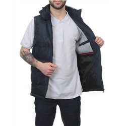 2120 DK. BLUE Жилет мужской (100 гр. синтепон)