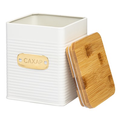 Банка для хранения сахара Irmel, 1,7 л, молочная