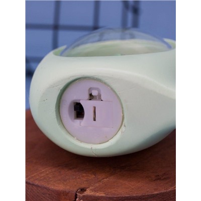 Ночник "Sleeping dino ball", green (11 см), пластик