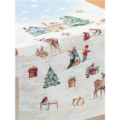 Зима в Простоквашино Салфетка 44х140 см 2105965