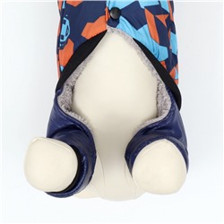 Комбинезон для собак «Камуфляж», на меховом подкладе, размер M (ДС 26, ОШ 32, ОГ 44 см)