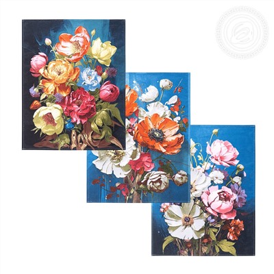 Набор из 3-х кухонных полотенец Цветалина