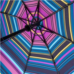 R348-4100 StripePatternPurple (Фиолетовая полоска) Зонт женский автомат Fulton
