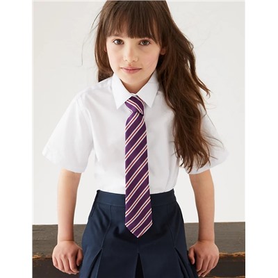 3pk Girls’ Adaptive Easy Iron School Shirts (3-18 Yrs)