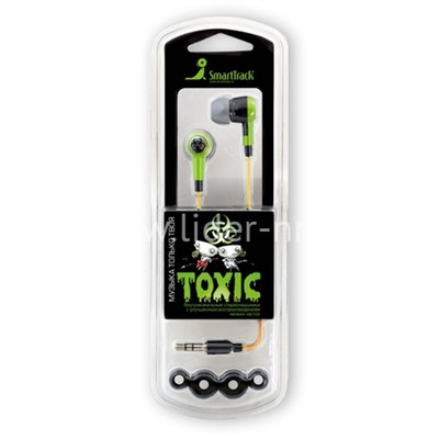 Наушники SmartBuy TOXIC (зеленые)