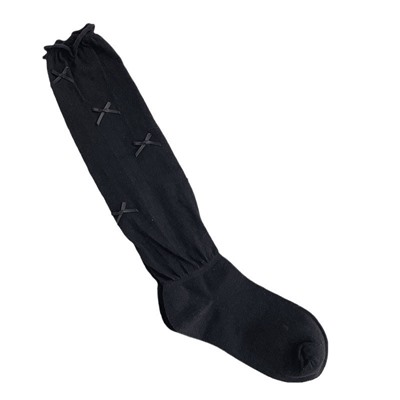 Ballet Bow JK Lolita socks Children over the knee white calf socks pure want to pile up socks without bone socks in summer