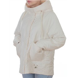 9661 MILK Куртка демисезонная женская (100 гр. холлофайбер)