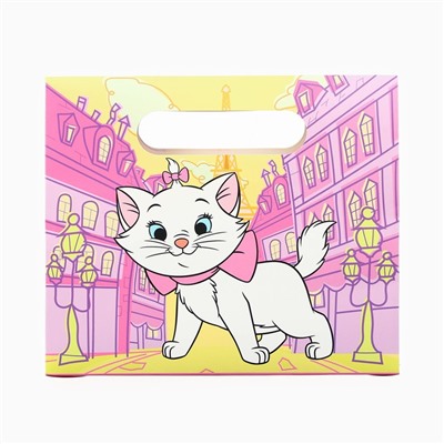 Пакет подарочный-коробка, Коты аристократы, 24х20х7 см