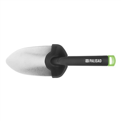 Совок посадочный широкий, 90х275 мм, стальной, полипропиленовая рукоятка, BASE Palisad