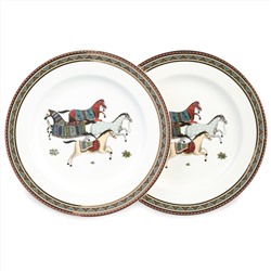 НАБОР ТАРЕЛОК ЗАКУСОЧНЫХ LEFARD  "PASSAGE" 2 ШТ. 20 СМ (КОР=24НАБ.)