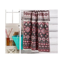 Пештемаль с Бахромой 100x180 см Jakarlı 3 Katlı Kilim Kırmızı