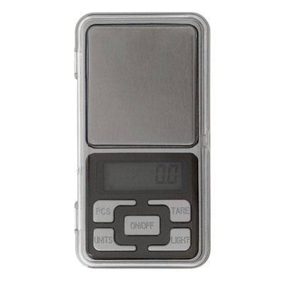 Весы Luazon LVU-01, портативные, электронные, до 500 г, серые