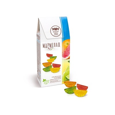 КЗ Мармелад Тропические ДОЛЬКИ 250гр, Рахат