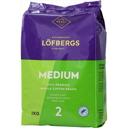 Lofbergs Lila. Medium (зерновой) 1 кг. мягкая упаковка