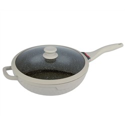 820-017 Сотейник5,5л с крышкой 32см MAFFIN в под.уп.(х4)Алюминий