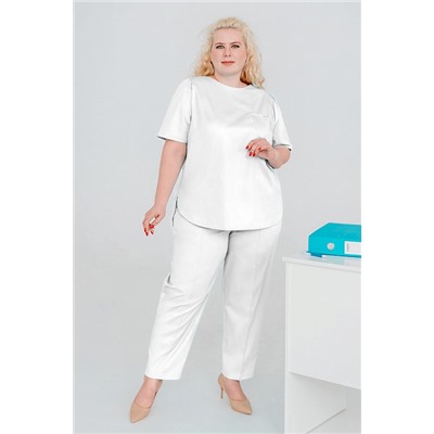Брюки медицинские женские 1-17-04-0 / ADVA Белые (0F)
