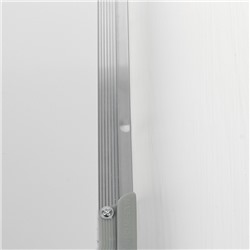 УЦЕНКА Доска магнитно-маркерная, двусторонняя, с полочкой, 90×60 см