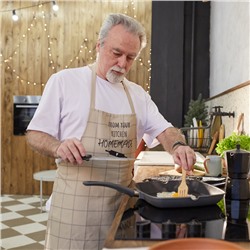 Фартук Этель Homemade, размер 60×70 см, 100% хлопок, саржа 190 г/м²